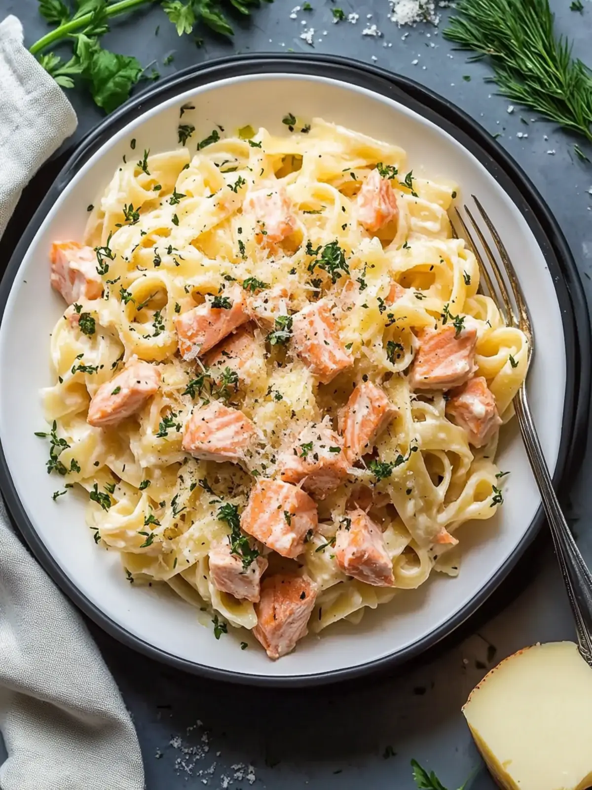 Tasty Salmon Pasta That’s Creamy Without the Guilt 4 Tasty Salmon Pasta
