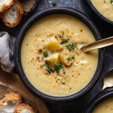 Hearty Cheddar Garlic Herb Potato Soup for Cozy Nights 9 Hearty Cheddar Garlic Herb Potato Soup