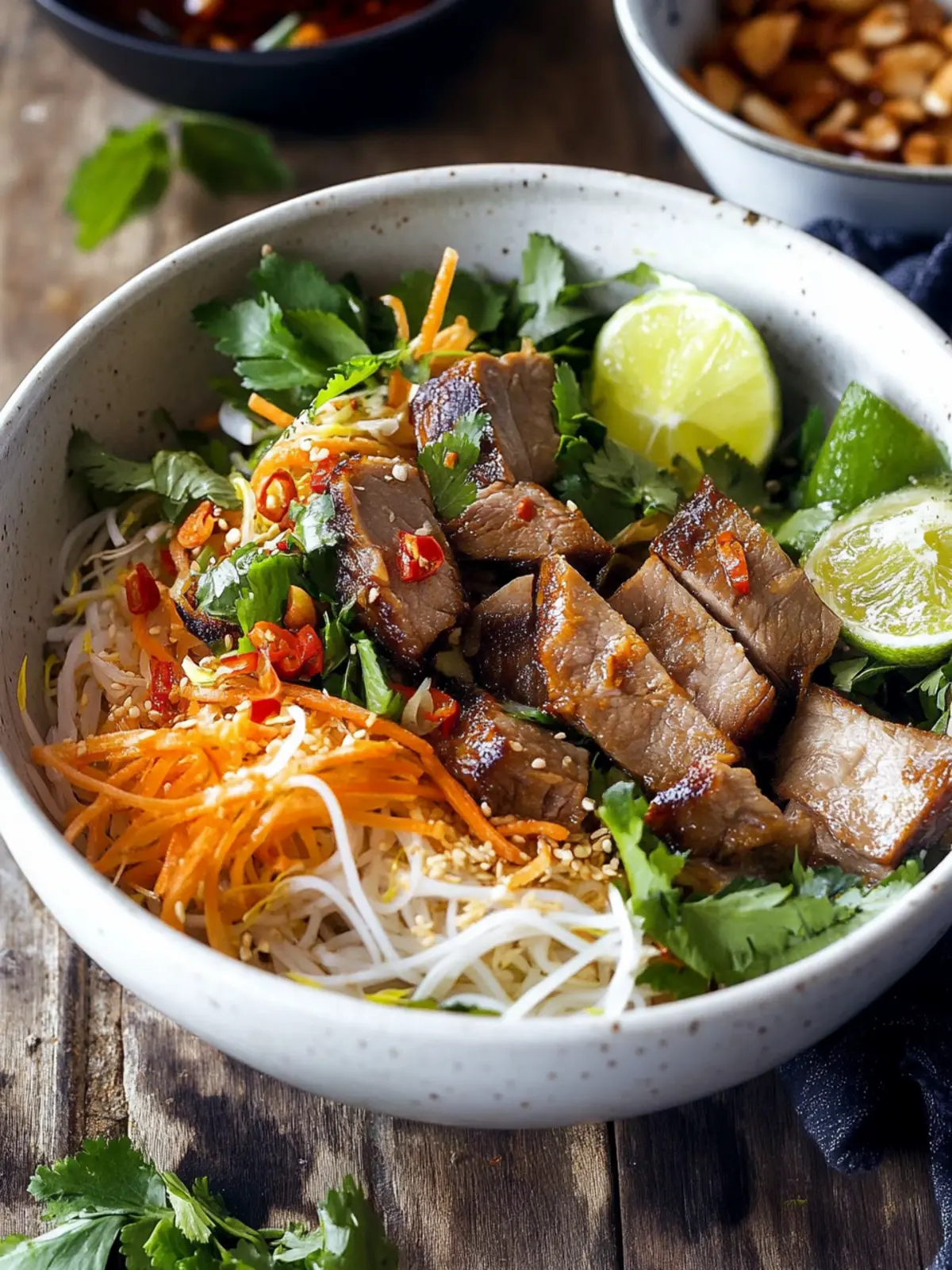 Lemongrass Pork Vietnamese Noodle Salad for Fresh Flavor Bliss 3 Lemongrass Pork Vietnamese Noodle Salad