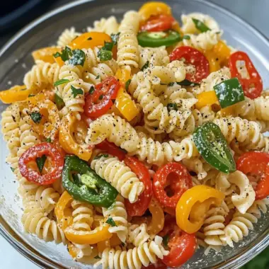 Sweet Pepper Pasta Salad: A Fresh Twist for Quick Meals 9 Sweet Pepper Pasta Salad