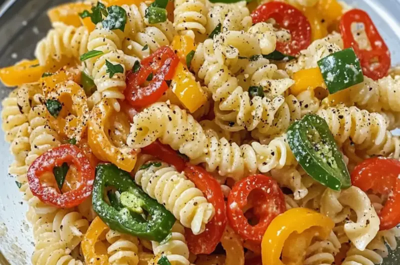 Sweet Pepper Pasta Salad