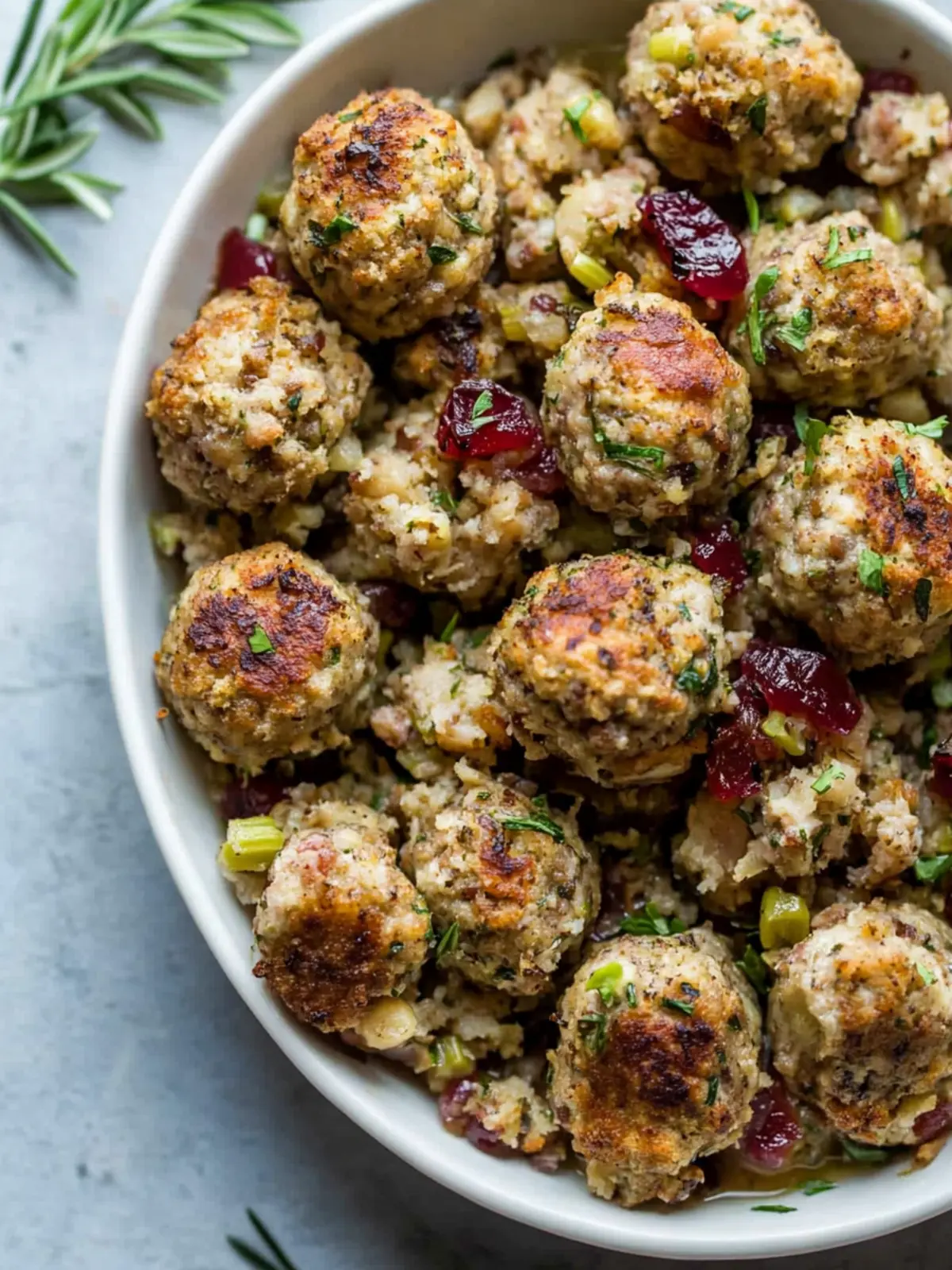 Savory Turkey and Stuffing Meatballs Your Family Will Love 5 Turkey and Stuffing Meatballs