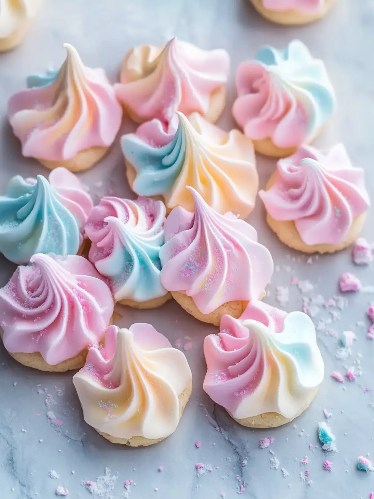 Magical Unicorn Meringue Cookies That Melt in Your Mouth 3 Unicorn Meringue Cookies