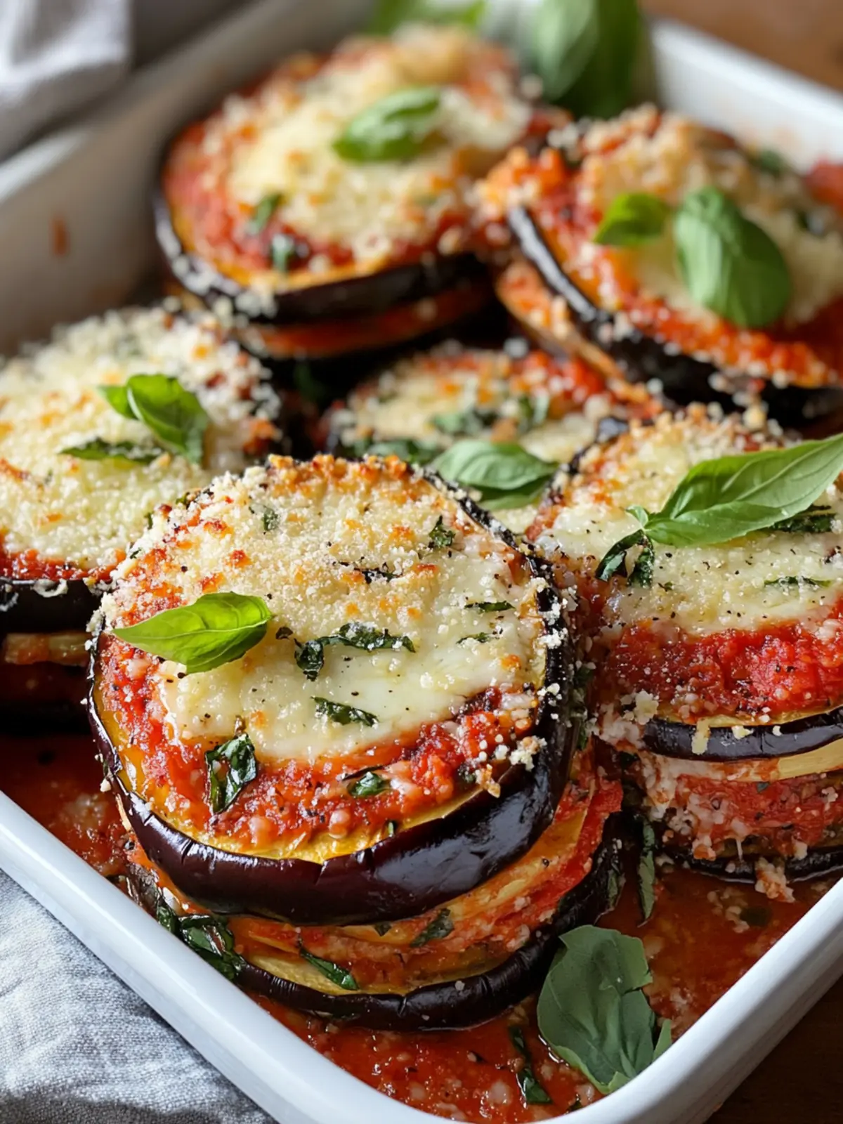Savor Roasted Eggplant Parmesan Stacks That Delight Every Bite 5 Roasted Eggplant Parmesan Stacks