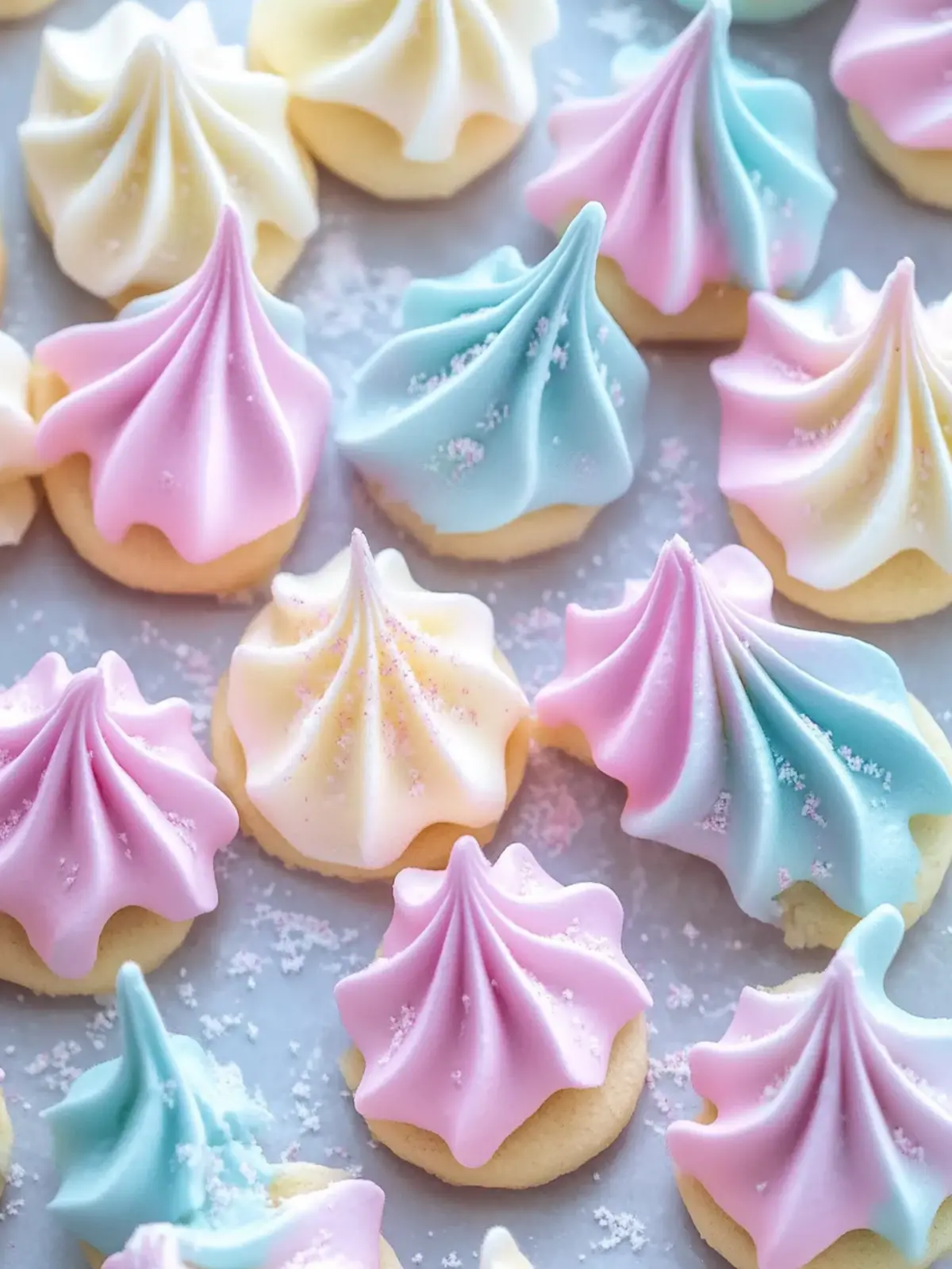 Magical Unicorn Meringue Cookies That Melt in Your Mouth 2 Unicorn Meringue Cookies