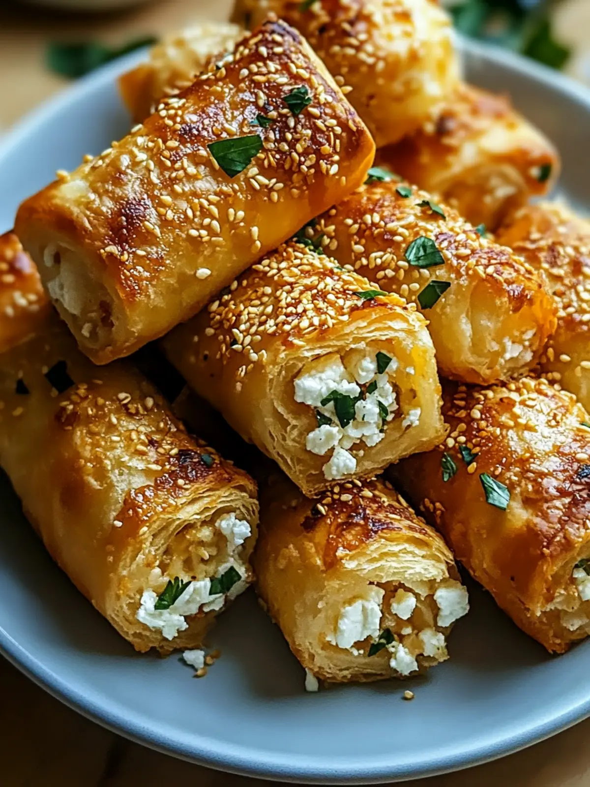 Crispy Oven Fried Feta Rolls with a Sweet Chili Kick 2 Oven Fried Feta Rolls