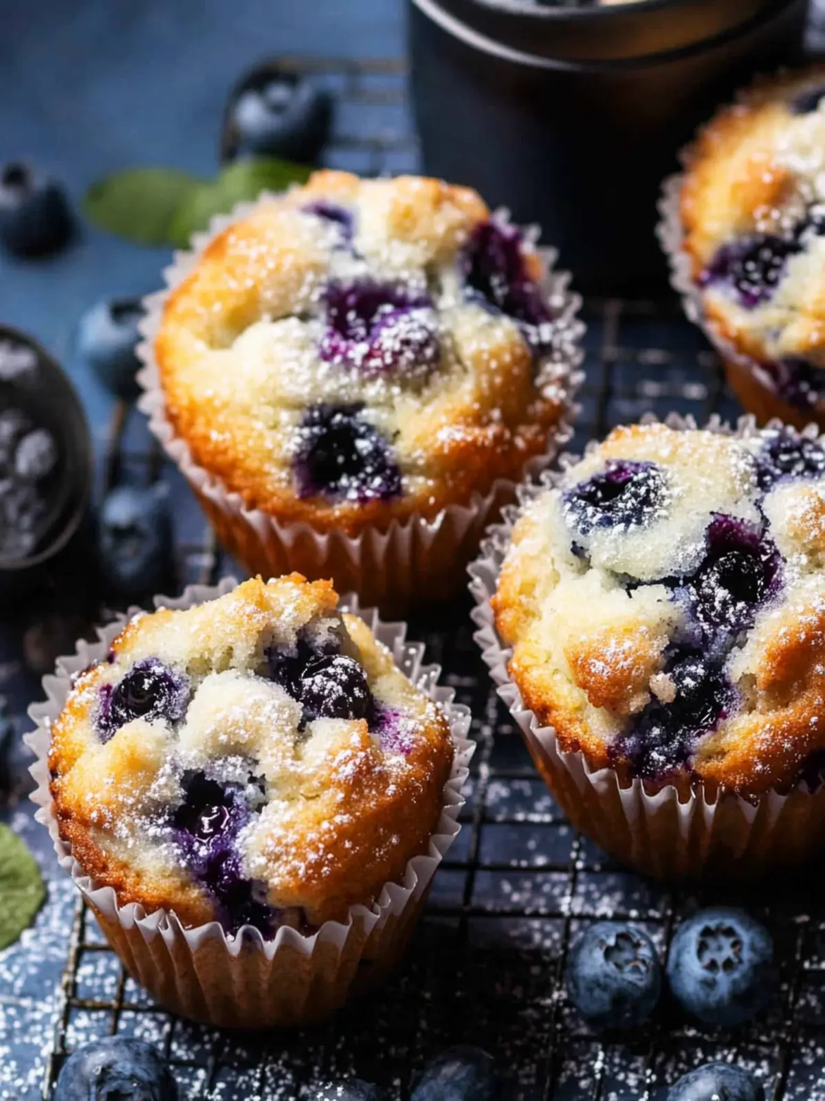 Bakery Style Blueberry Muffins That Make Mornings Bright 4 Bakery Style Blueberry Muffins