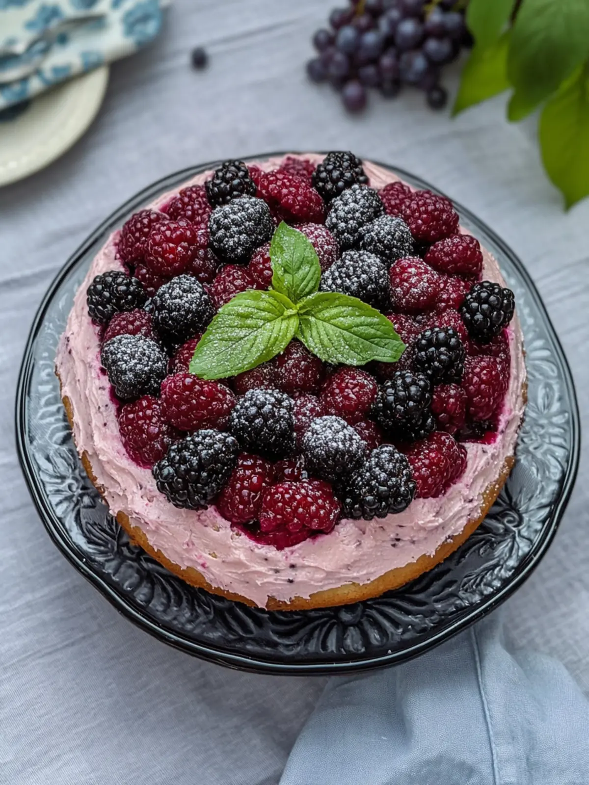 Blackberry Olive Oil Cake: A Summery Delight You’ll Love 2 Blackberry Olive Oil Cake