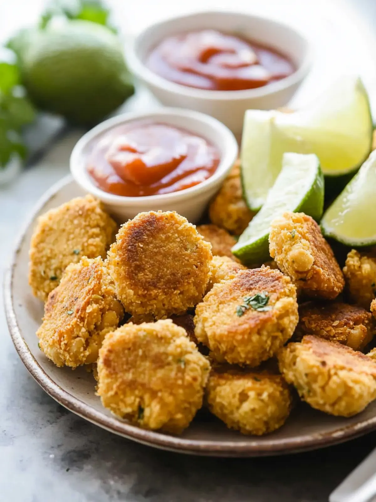 Crispy Chickpea Nuggets Your Kids Will Devour Tonight 2 Chickpea Nuggets