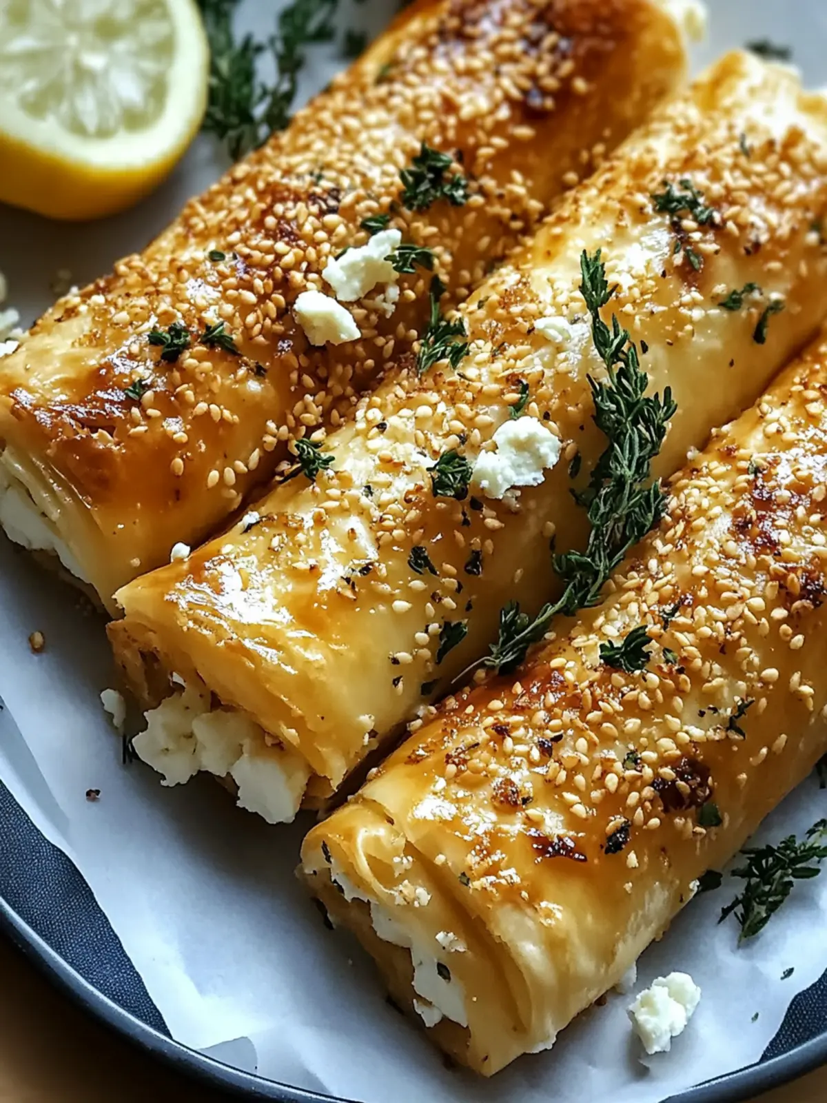 Crispy Oven Fried Feta Rolls with a Sweet Chili Kick 5 Oven Fried Feta Rolls