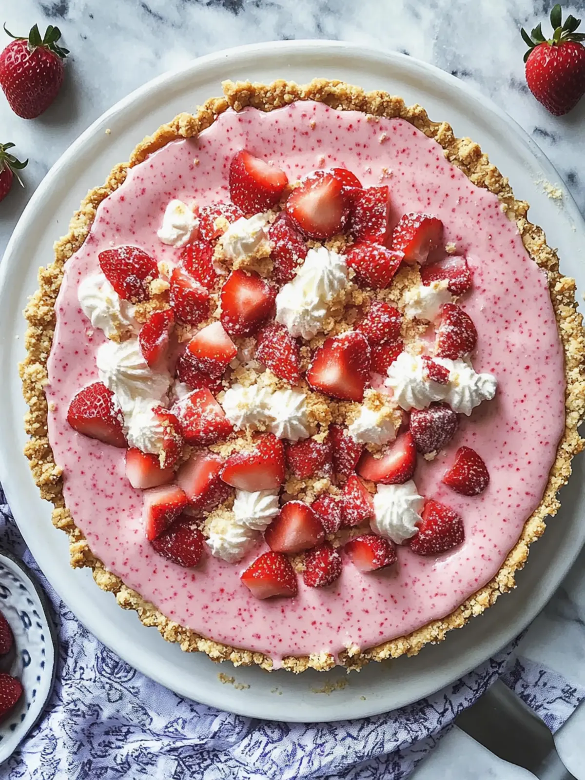 Irresistible Strawberry Shortcake Freezer Pie You'll Love 2 Strawberry Shortcake Freezer Pie