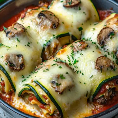 Mouthwatering Mushroom Zucchini Lasagna Rolls to Savor 10 Mushroom Zucchini Lasagna Rolls