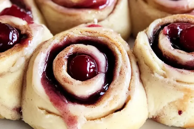 Cherry Cinnamon Rolls