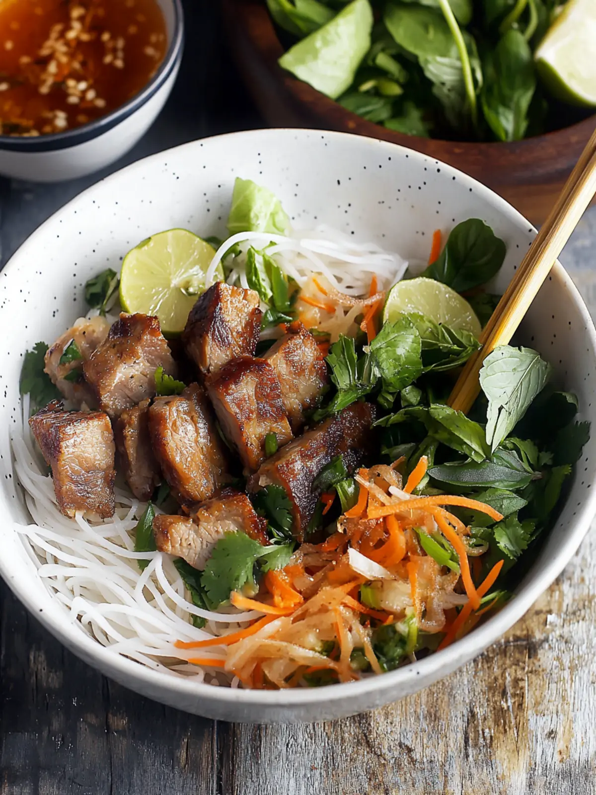 Lemongrass Pork Vietnamese Noodle Salad for Fresh Flavor Bliss 2 Lemongrass Pork Vietnamese Noodle Salad