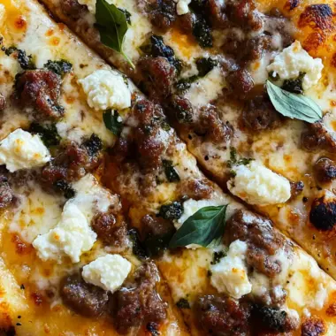 Sausage Ricotta Honey Hot Pizza: A Sweet Spin on Tradition 9 Sausage Ricotta Honey Hot Pizza