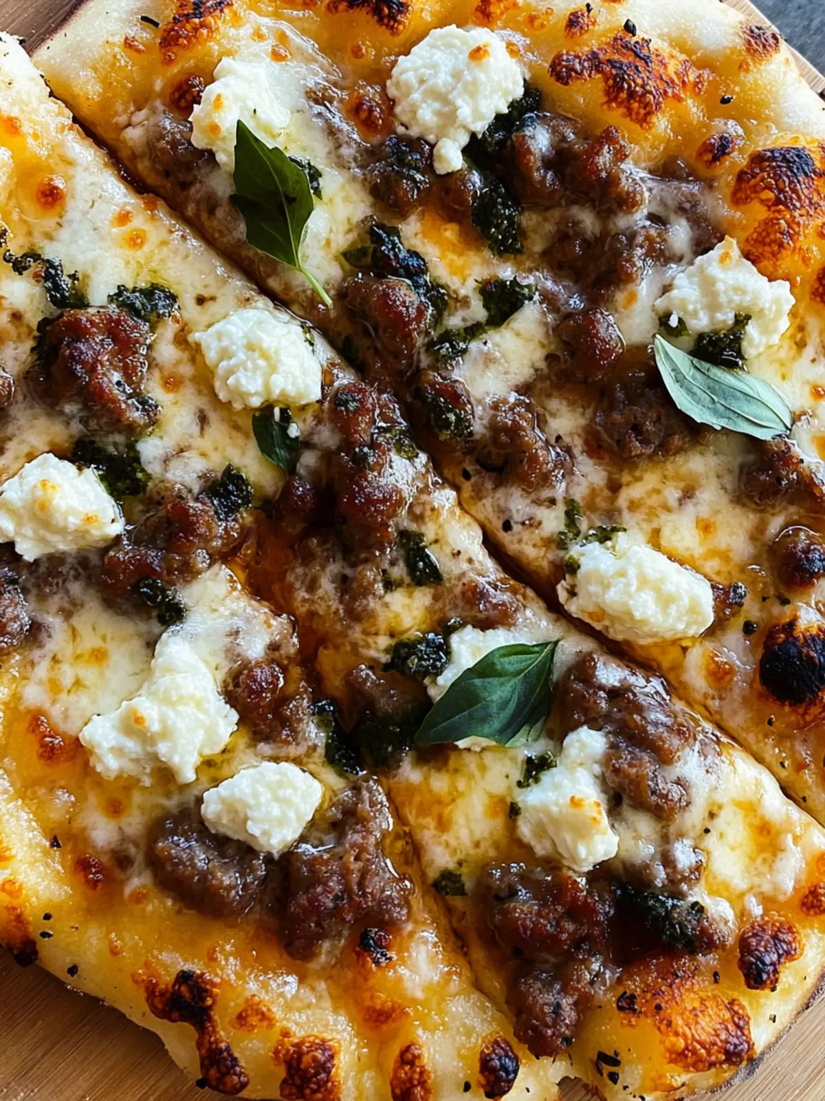 Sausage Ricotta Honey Hot Pizza: A Sweet Spin on Tradition 5 Sausage Ricotta Honey Hot Pizza