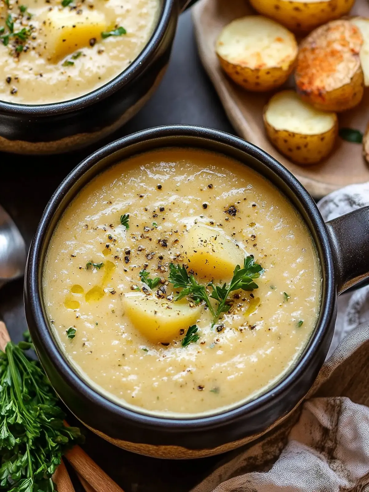 Hearty Cheddar Garlic Herb Potato Soup for Cozy Nights 3 Hearty Cheddar Garlic Herb Potato Soup