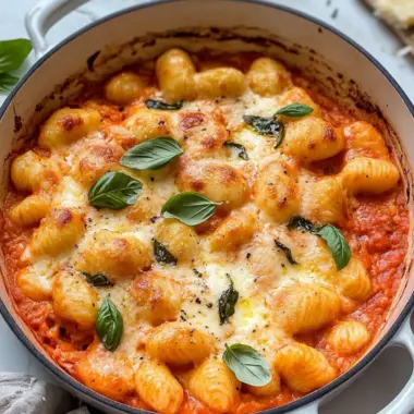 Baked Gnocchi Alla Vodka: The Cozy Comfort Food You Crave 9 Baked Gnocchi Alla Vodka