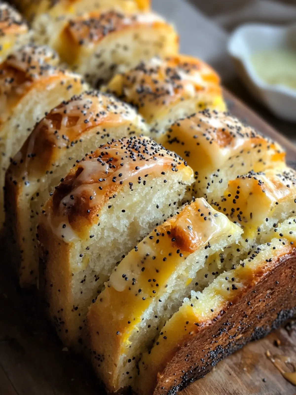 Lemon Poppy Seed Pull-Apart Bread: Easy & Irresistibly Delicious 2 Lemon Poppy Seed Pull-Apart Bread
