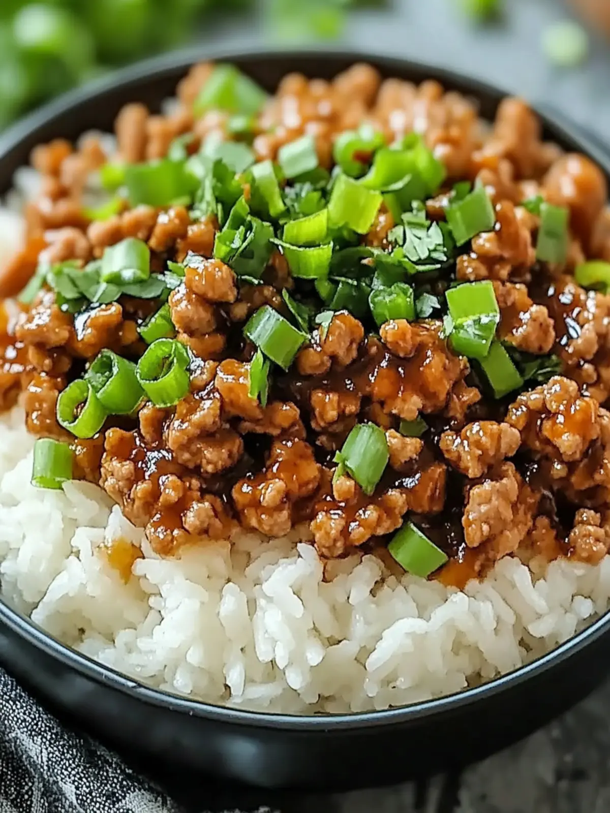 Sweet and Savory Honey Garlic Ground Turkey in 25 Minutes 5 Honey Garlic Ground Turkey