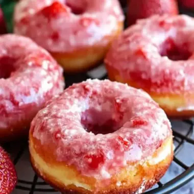 Luscious Strawberry Buttermilk Doughnuts for Sweet Mornings 9 Strawberry Buttermilk Doughnuts
