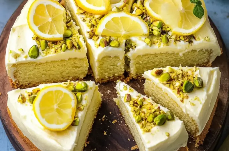 Lemon Pistachio Cake
