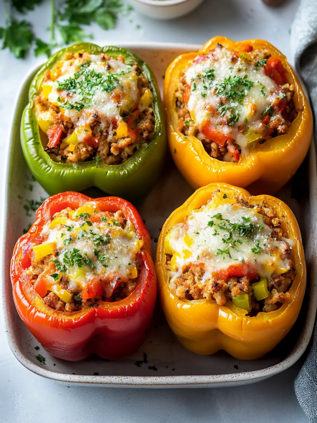 Stuffed Peppers That Bring Comfort & Flavor to Your Table 4 Stuffed Peppers