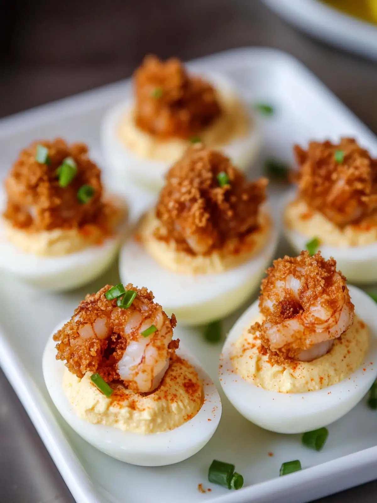 Fried Shrimp Deviled Eggs: A Flavor-Packed Twist You’ll Love 4 Fried Shrimp Deviled Eggs