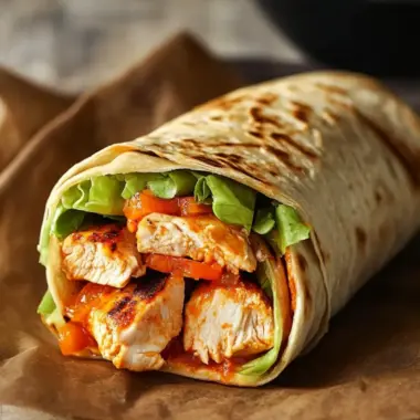 Spicy Grilled Buffalo Chicken Wraps You'll Love Every Bite 9 Grilled Buffalo Chicken Wraps
