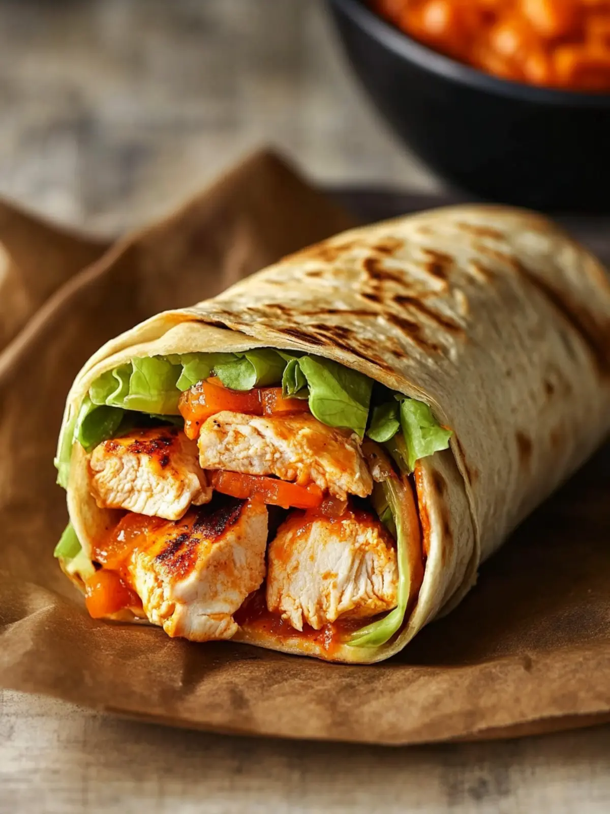 Spicy Grilled Buffalo Chicken Wraps You'll Love Every Bite 5 Grilled Buffalo Chicken Wraps