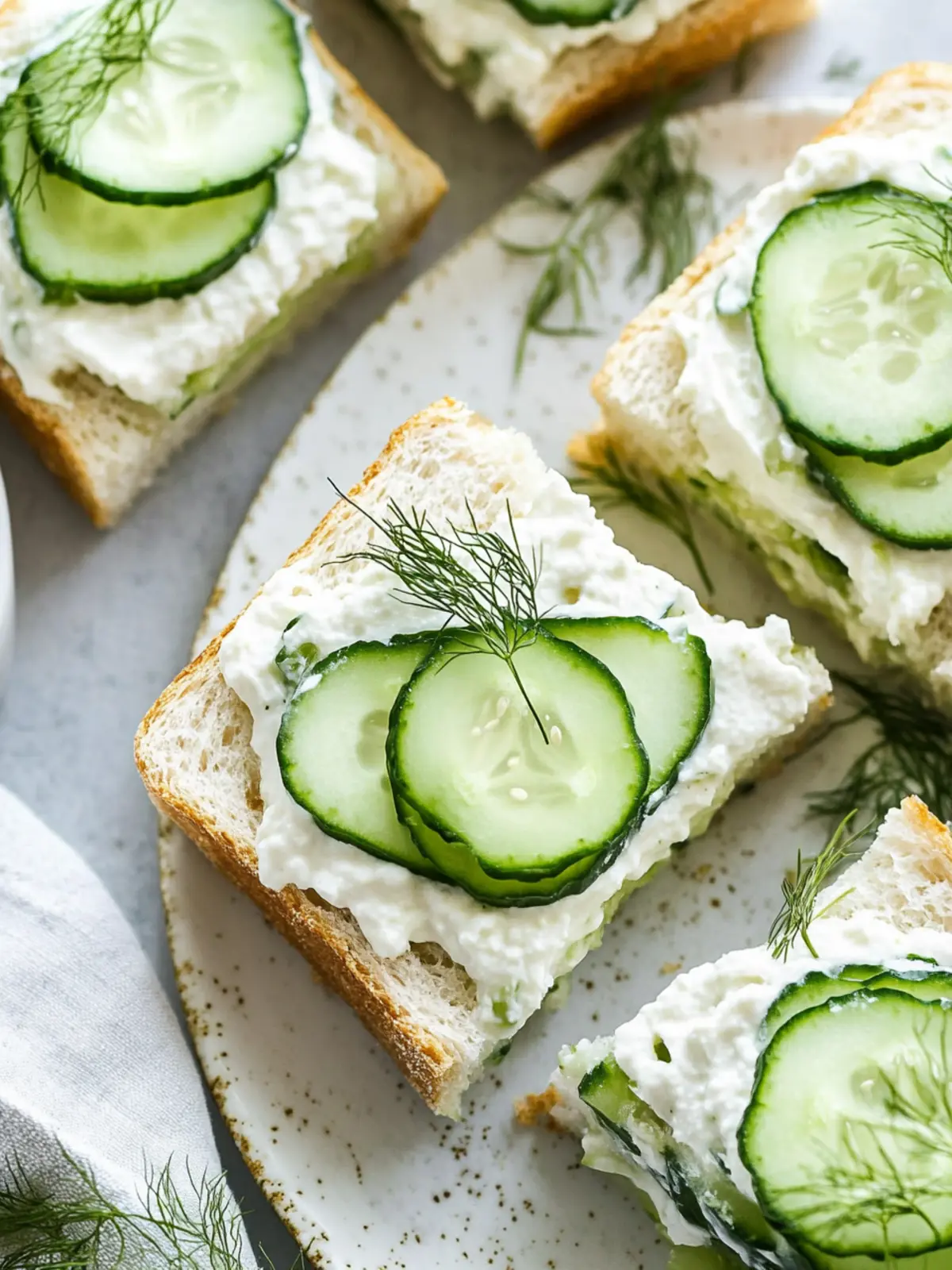 Delicious Cucumber Sandwiches for a Refreshing Bite 4 Cucumber Sandwiches