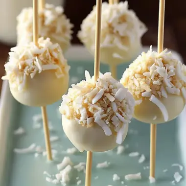 Coconut-Rum Cake Pops You Can’t Resist Making Today 9 Coconut-Rum Cake Pops