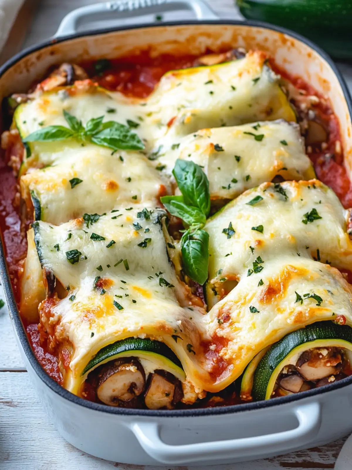 Mouthwatering Mushroom Zucchini Lasagna Rolls to Savor 3 Mushroom Zucchini Lasagna Rolls