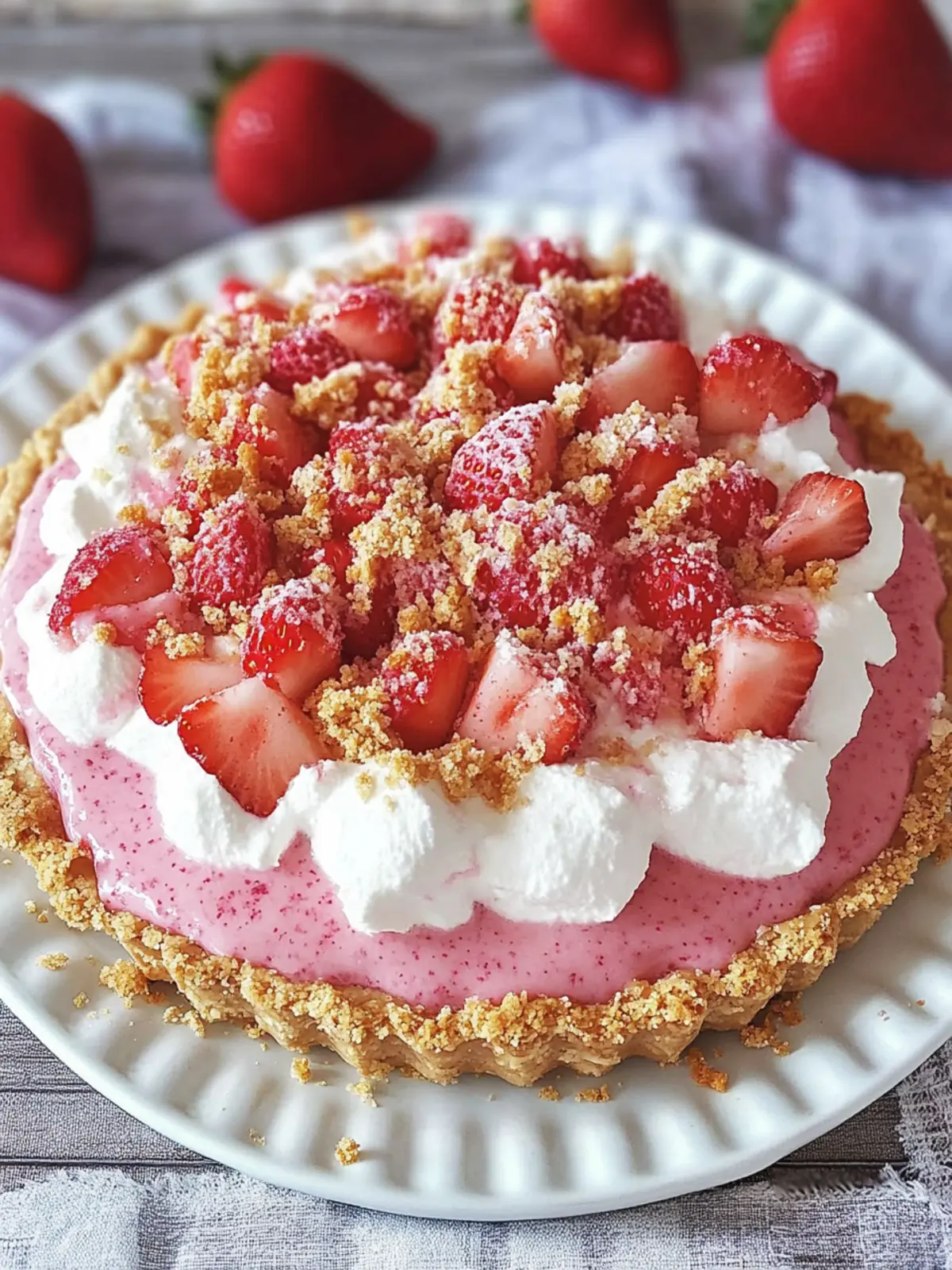 Irresistible Strawberry Shortcake Freezer Pie You'll Love 5 Strawberry Shortcake Freezer Pie