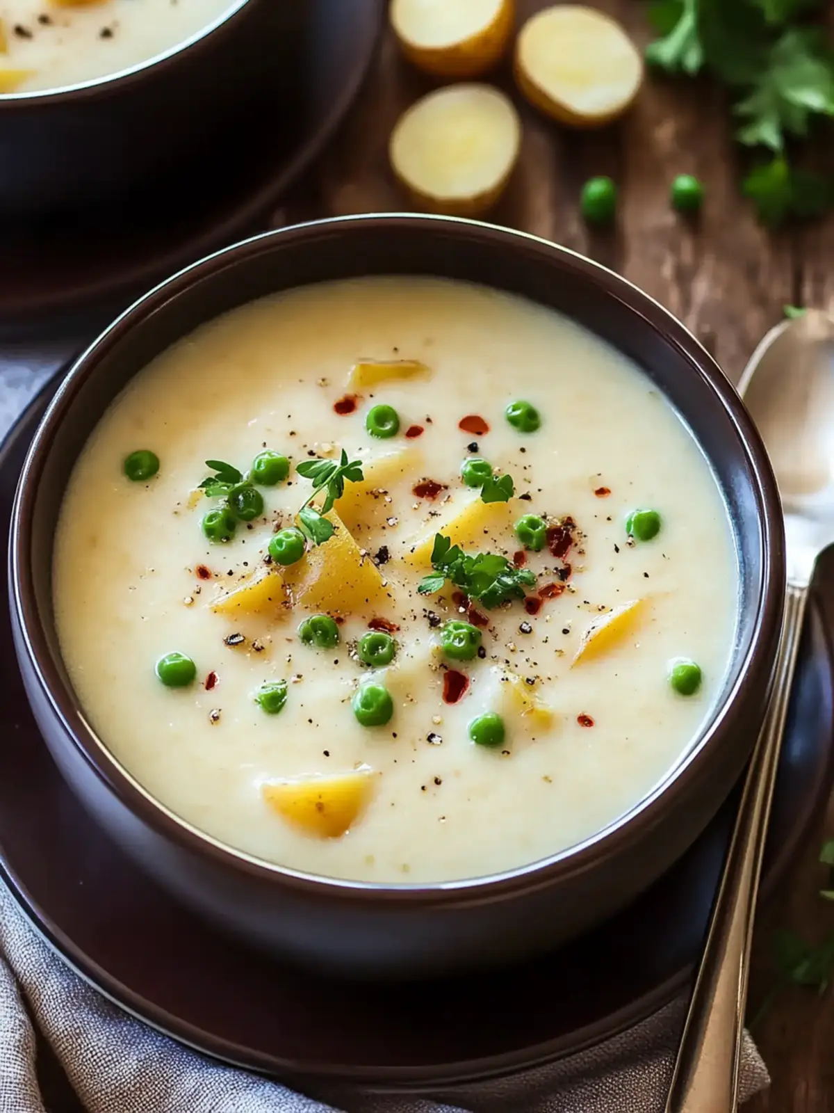 Creamy Potato Soup: Your Ultimate Comfort Food Upgrade 2 Creamy Potato Soup