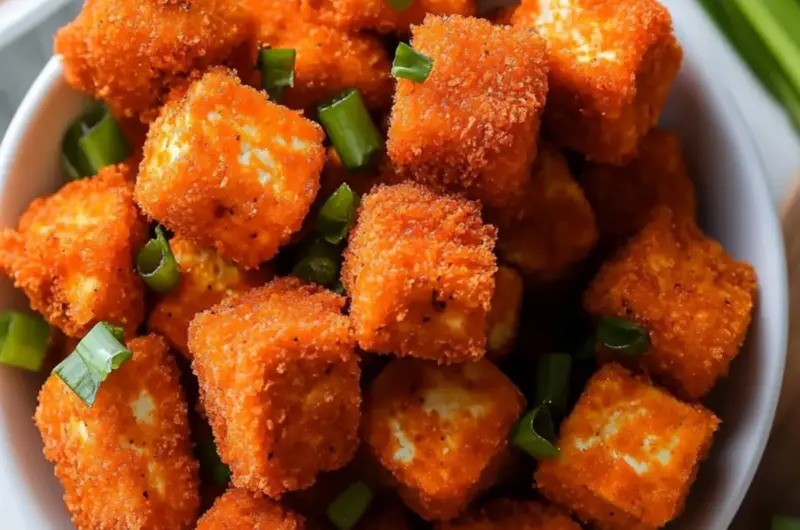 Crispy Buffalo Tofu Bites