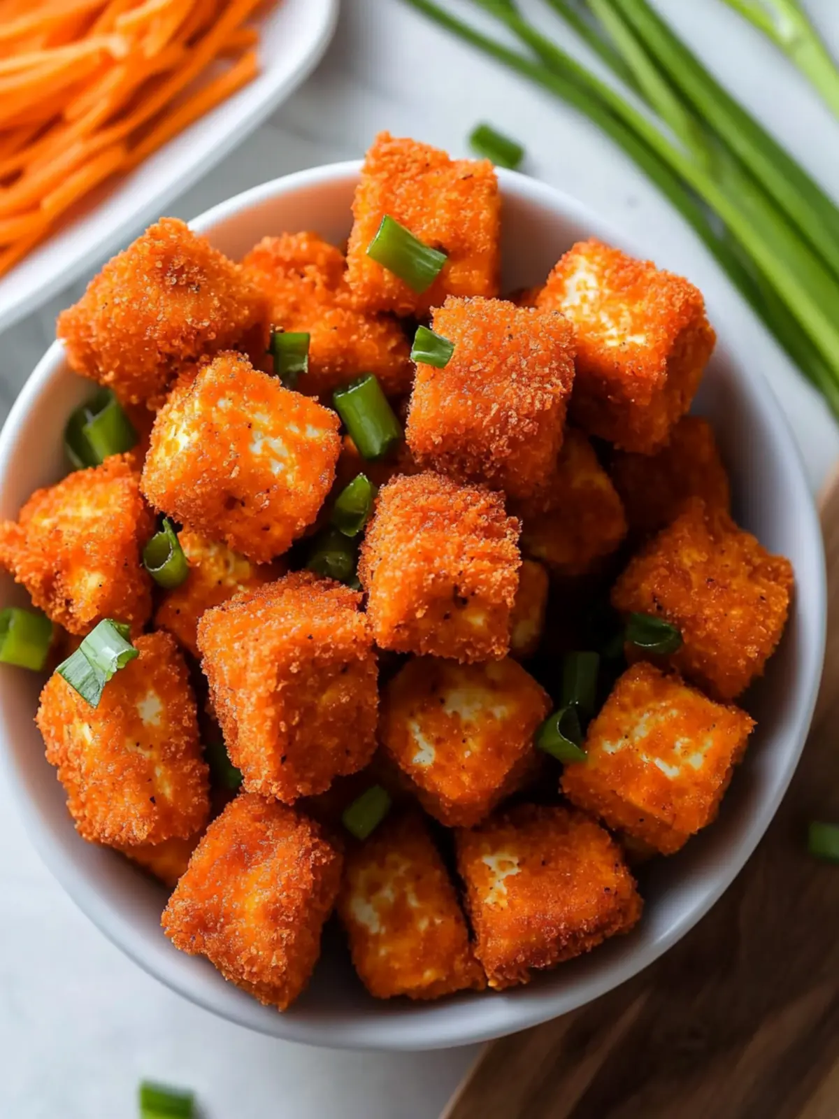Crispy Buffalo Tofu Bites That Everyone Will Love 5 Crispy Buffalo Tofu Bites