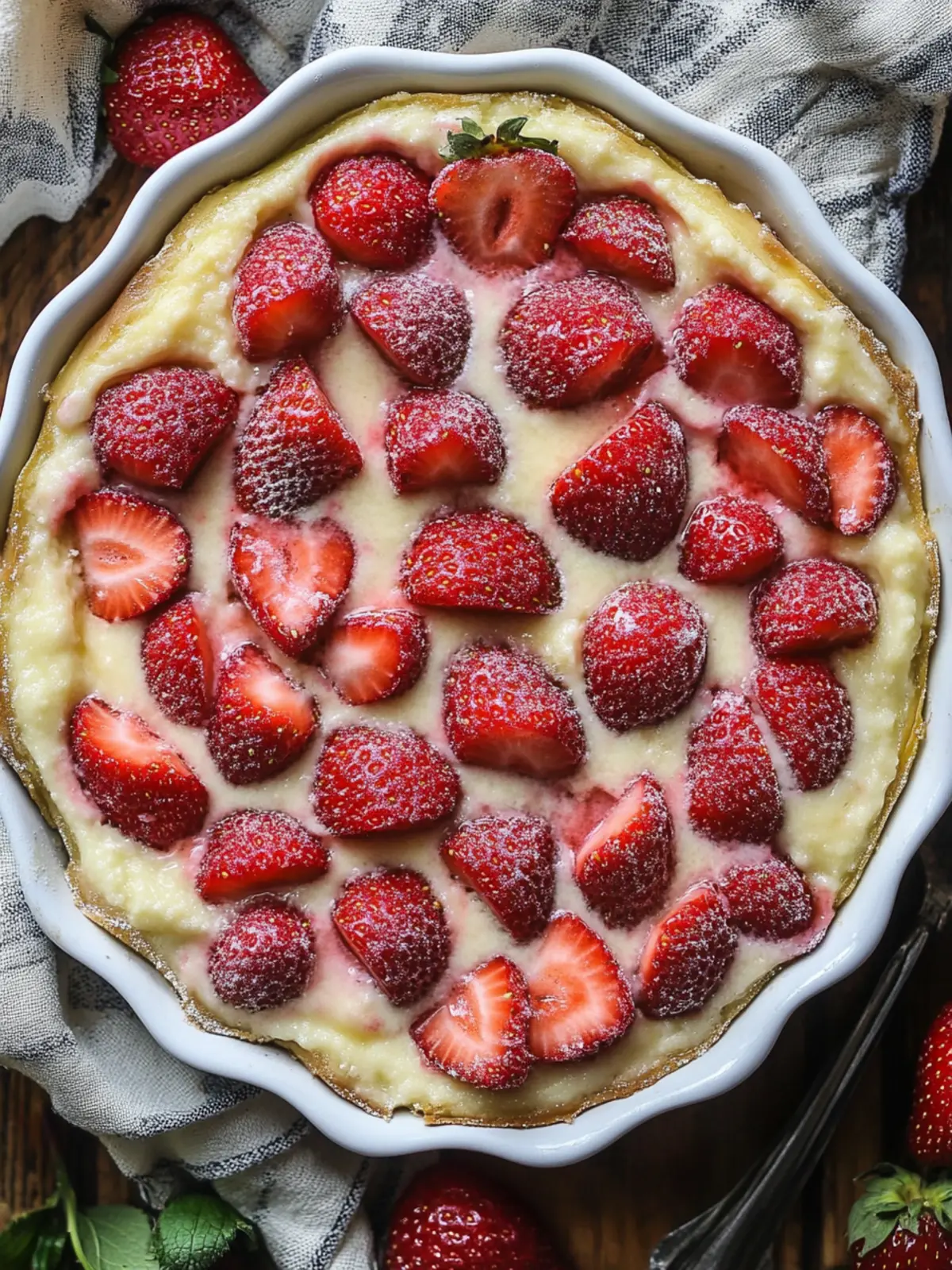Delicious Strawberry Flaugnarde: Your New Sweet Obsession 3 Strawberry Flaugnarde