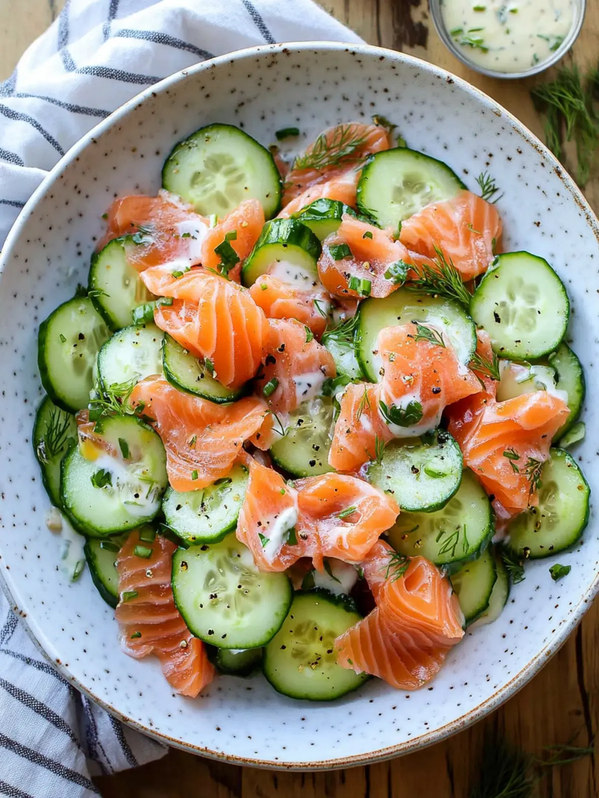 Smoked Salmon Cucumber Salad: A Refreshing Protein-Packed Delight 3 Smoked Salmon Cucumber Salad