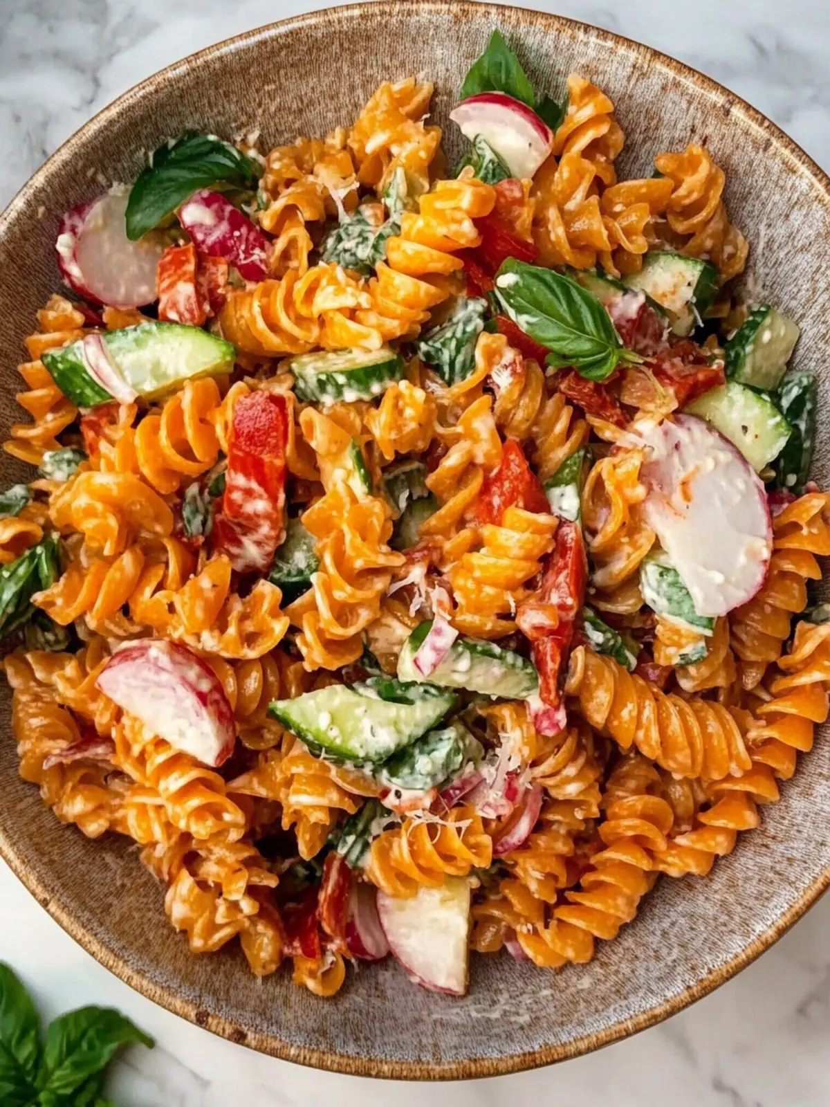 Spicy Crispy Pasta Salad That'll Be Your New Summer Favorite 3 Spicy Crispy Pasta Salad