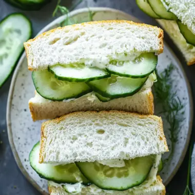 Delicious Cucumber Sandwiches for a Refreshing Bite 9 Cucumber Sandwiches