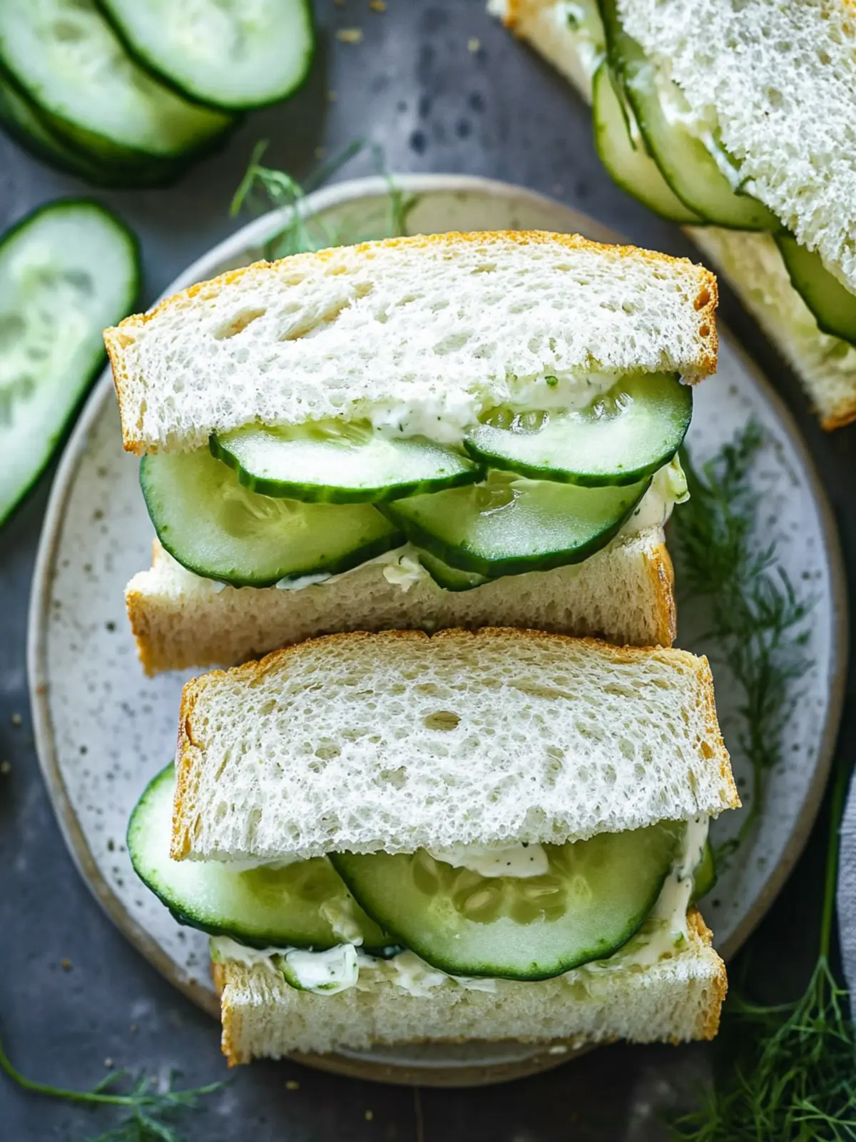 Delicious Cucumber Sandwiches for a Refreshing Bite 5 Cucumber Sandwiches