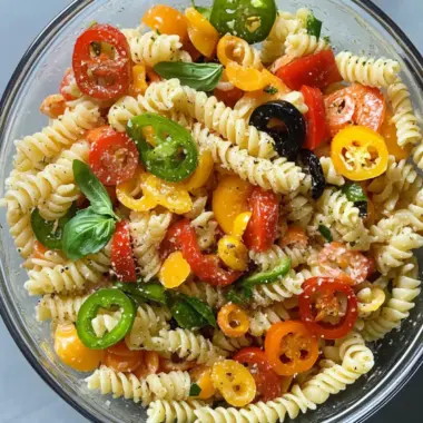 Sweet Pepper Pasta Salad: Fresh Flavor in Every Bite 10 Sweet Pepper Pasta Salad