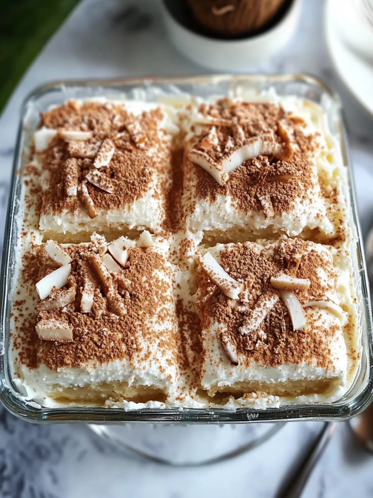 Coconut Rum Tiramisu: A Tropical Twist You’ll Love! 4 Coconut Rum (Coquito) Tiramisu