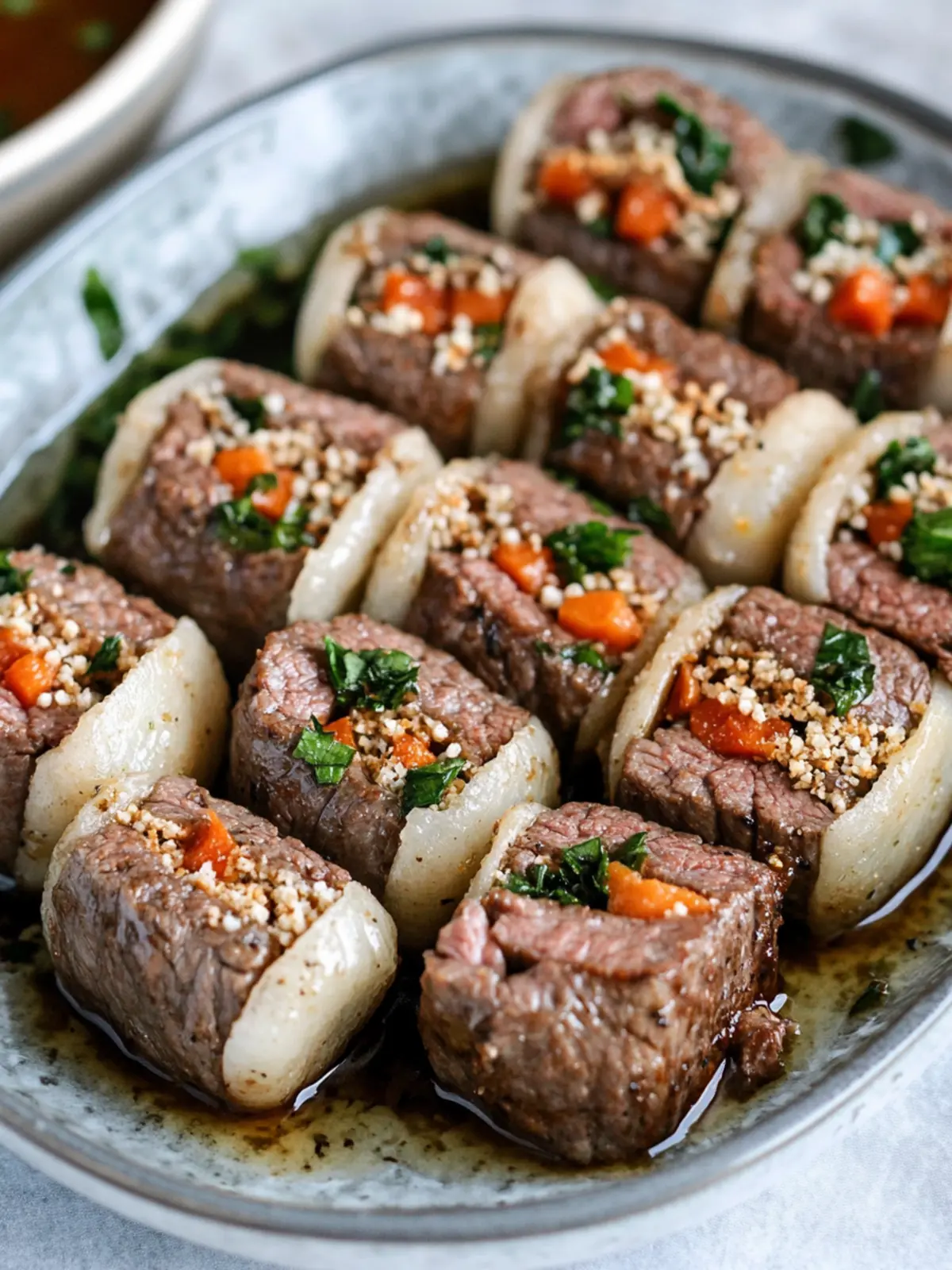 Savory Beef Roll Ups Stuffed with Flavorful Goodness 2 Beef Roll Ups