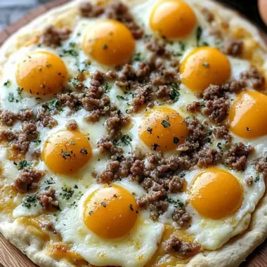 Biscuits and Gravy Breakfast Pizza: A Comfort Food Dream! 10 Biscuits and Gravy Breakfast Pizza