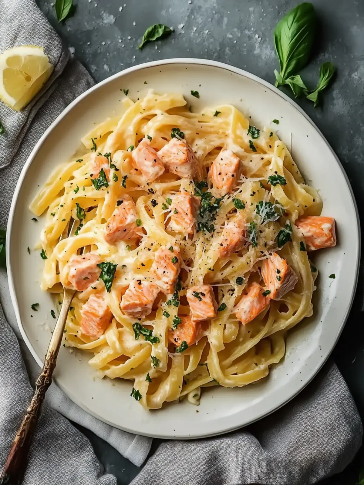 Tasty Salmon Pasta That’s Creamy Without the Guilt 2 Tasty Salmon Pasta