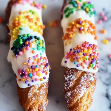Rainbow Cannoli Bliss: Colorful Delight for Every Celebration 9 Rainbow Cannoli Bliss