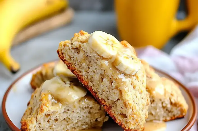 Banana Bread Scones
