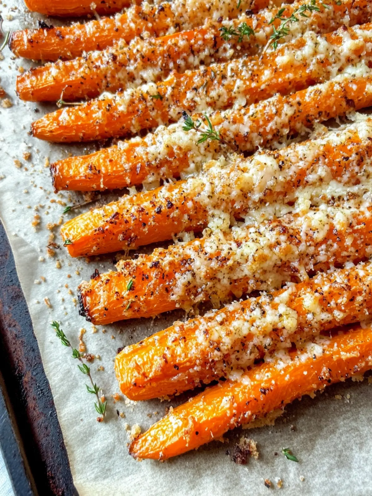 Crispy Parmesan Roasted Carrots That Steal the Show 5 Crispy Parmesan Roasted Carrots